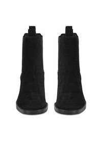 Sergio Bardi Botki WI32-E1094-01SB Czarny. Kolor: czarny. Materiał: zamsz, skóra #4