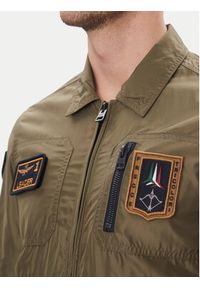 Aeronautica Militare Kurtka przejściowa 251AB2071CT3081 Khaki Regular Fit. Kolor: brązowy. Materiał: syntetyk #5