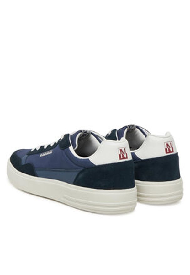 Napapijri Sneakersy Bark NP0A4IQO Granatowy. Kolor: niebieski. Materiał: materiał
