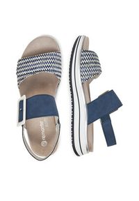 Remonte Sandały D1J53-14 Niebieski. Kolor: niebieski. Materiał: skóra, syntetyk #7