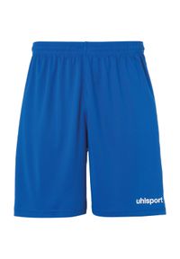 UHLSPORT - Szorty Uhlsport center basic. Kolor: czarny, wielokolorowy, niebieski. Materiał: materiał. Długość: krótkie. Sport: fitness