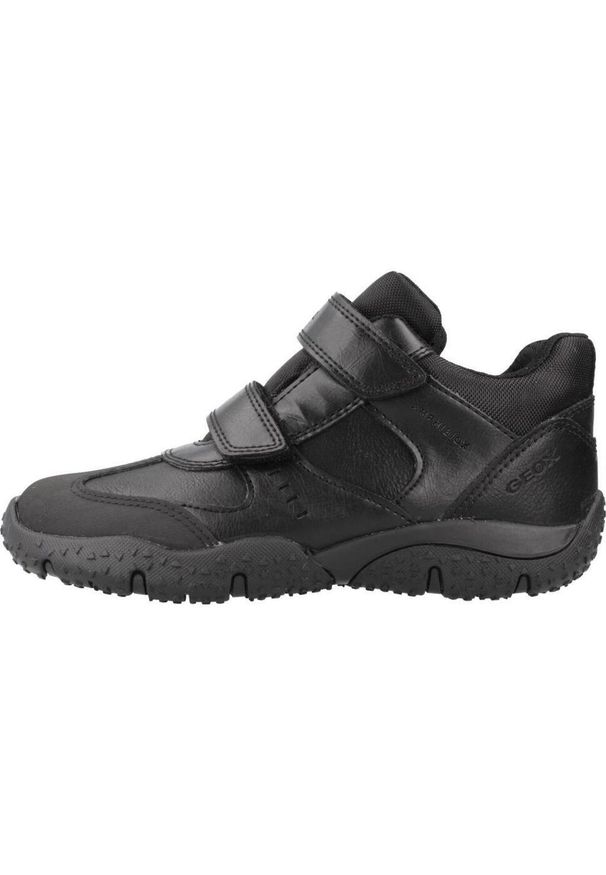 Geox - Kapcie GEOX JR BALTIC BOY B ABX Czarny. Kolor: czarny. Materiał: syntetyk, tkanina. Sport: turystyka piesza