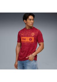 Puma - Koszulka wyjazdowa Valencia CF 2025/26. Kolor: czerwony. Sport: piłka nożna
