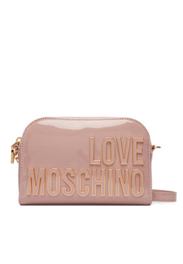 Love Moschino - LOVE MOSCHINO Torebka JC4250PP0OKE160A Różowy. Kolor: różowy. Materiał: skórzane