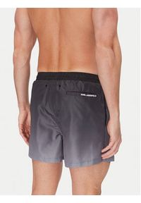 Karl Lagerfeld - KARL LAGERFELD Szorty kąpielowe A1M46057 Czarny Regular Fit. Kolor: czarny. Materiał: syntetyk
