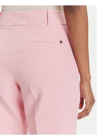 Hugo - HUGO Spodnie materiałowe Hedima-1 50544742 Różowy Slim Fit. Kolor: różowy. Materiał: syntetyk #8
