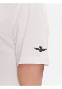 Aeronautica Militare T-Shirt 231TS2074J558 Écru Regular Fit. Materiał: bawełna #3