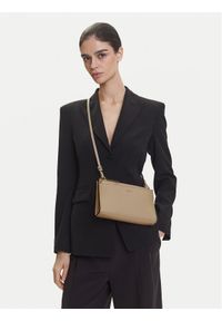 BOSS Torebka Alyce 50541756 Beżowy. Kolor: beżowy. Materiał: skórzane #1