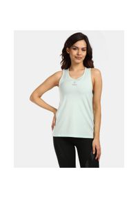 Damski top sportowy Kilpi Lanca-W menthol 38. Kolor: zielony. Materiał: lyocell. Sport: bieganie #1