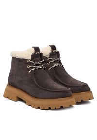 MICHAEL Michael Kors Trzewiki Cade 40F5CAFE5S Brązowy. Kolor: brązowy. Materiał: skóra, zamsz #6