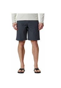 columbia - Spodenki trekkingowe męskie Columbia Washed Out. Kolor: szary. Materiał: bawełna. Sport: turystyka piesza #1