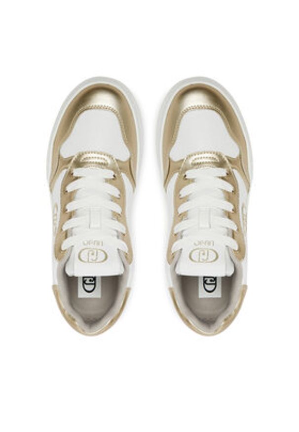 Liu Jo Sneakersy BA5037 PX656 Biały. Kolor: biały. Materiał: skóra