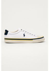 Polo Ralph Lauren - Tenisówki. Nosek buta: okrągły. Zapięcie: sznurówki. Kolor: biały. Materiał: guma #1