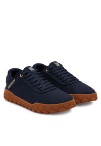 CATerpillar Sneakersy Hex Canvas P726264 Granatowy. Kolor: niebieski. Materiał: skóra, zamsz #3