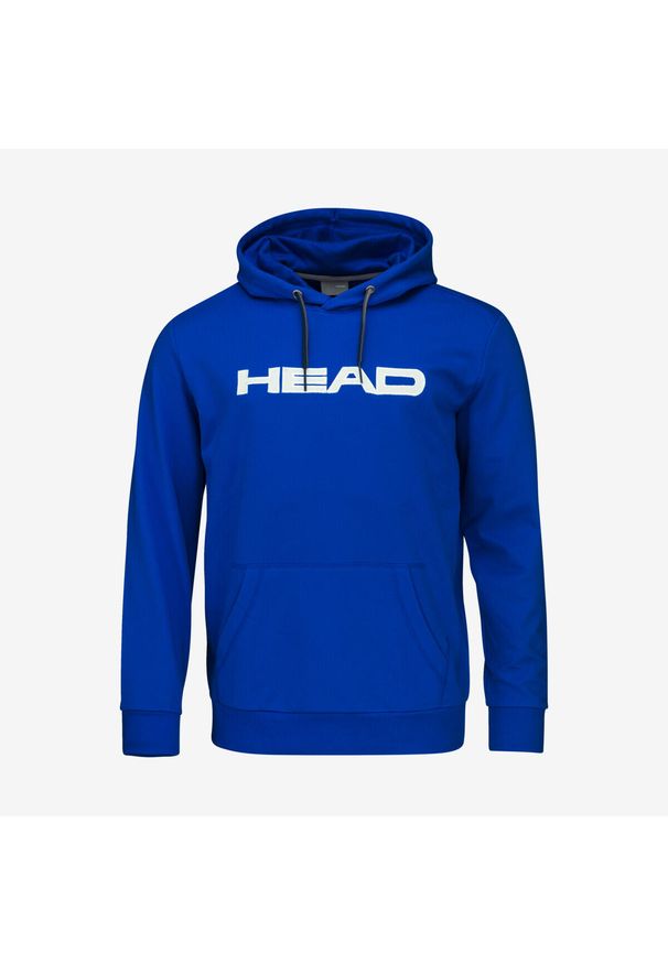 Head - Bluza z kapturem męska Club Byron. Typ kołnierza: kaptur. Kolor: niebieski. Materiał: bawełna, materiał, tkanina, poliester