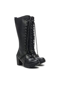 NEW ROCK Kozaki M-TRCASCO009-V1 Czarny. Kolor: czarny. Materiał: skóra, skóra ekologiczna. Styl: rockowy #5