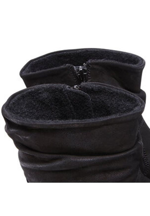 Lasocki Botki WI23-SONIT-02 Czarny. Kolor: czarny. Materiał: nubuk, skóra