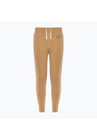 Spodnie dziecięce GAP V-Fall Fash Logo Jogger. Kolor: brązowy