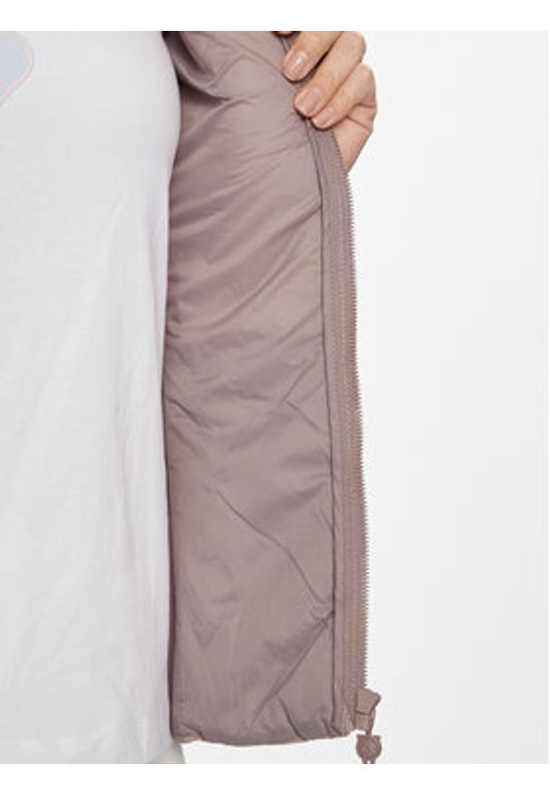 Guess Bezrękawnik Cassandra W4RN21 WFWR0 Beżowy Slim Fit. Kolor: beżowy. Materiał: syntetyk. Długość rękawa: bez rękawów