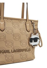 Karl Lagerfeld - KARL LAGERFELD Torebka A1W30134 Biały. Kolor: biały. Materiał: skórzane