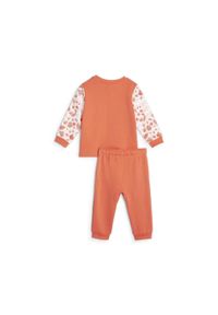 Dres Puma Essential Mix Match Toddlers Jogger Suit, Dzieci. Kolor: pomarańczowy. Materiał: dresówka