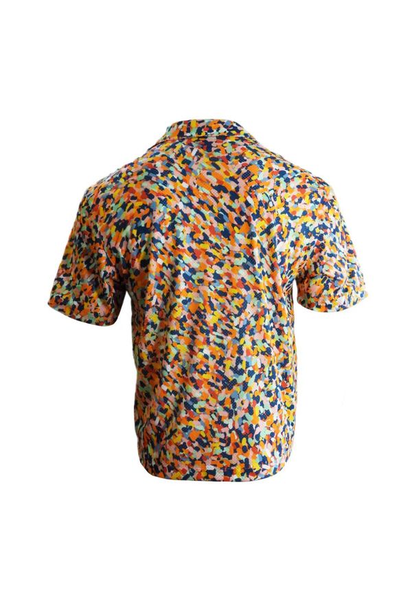 Koszulka męska kolorowa na lato Jordan Essentials Poolside FN4641-622. Kolor: wielokolorowy. Wzór: kolorowy. Sezon: lato. Sport: koszykówka