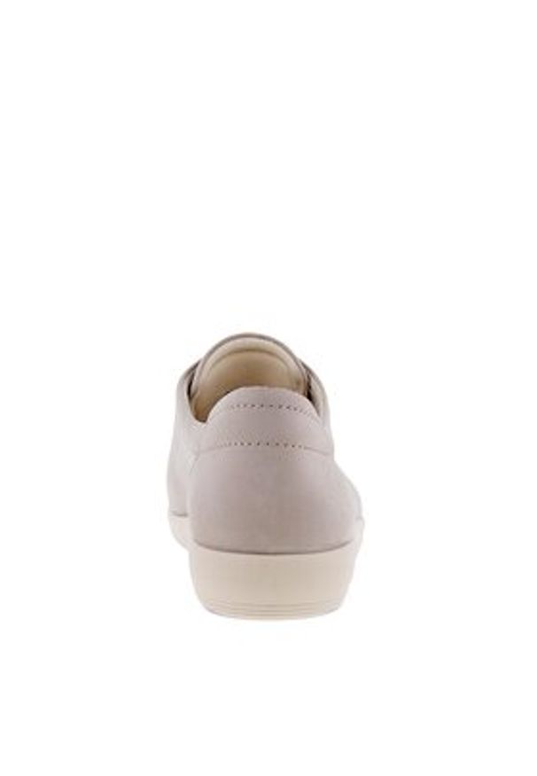 ecco - ECCO Sneakersy SOFT 2.0 20650302386 Szary. Kolor: szary. Materiał: skóra