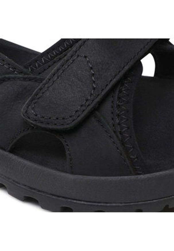Merrell Sandały Sandspur 2 Convert J002715 Czarny. Kolor: czarny. Materiał: skóra, nubuk
