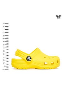 Crocs Klapki Classic Clog T 206990 Żółty. Kolor: żółty #8