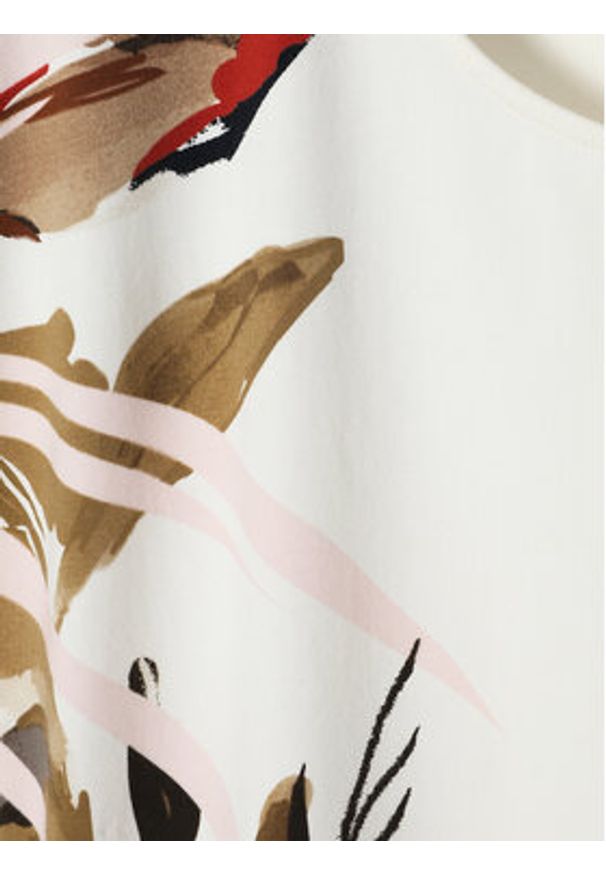 Tatuum Sukienka codzienna Koka 1 T2407.207 Écru Regular Fit. Okazja: na co dzień. Materiał: bawełna. Typ sukienki: proste. Styl: casual