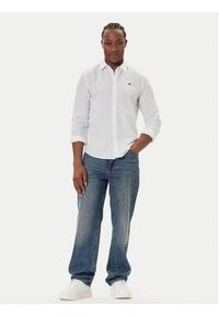 Mustang Koszula Canton 1016951 Biały Slim Fit. Kolor: biały. Materiał: bawełna #5