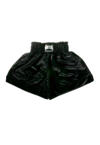 METAL BOXE - Dorosły Boks Szorty Metal Boxe Muay Thai, Czarny. Kolor: czarny. Sport: fitness