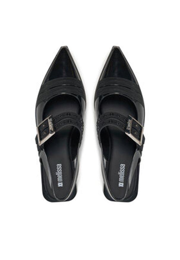 melissa - Melissa Baleriny Melissa Ladylike Ad M 35973 Czarny. Kolor: czarny