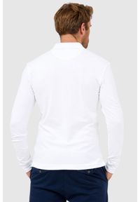 La Martina - LA MARTINA Białe męskie polo z długim rękawem, Rozmiar XXL. Typ kołnierza: polo. Kolor: biały. Długość rękawa: długi rękaw. Długość: długie #5