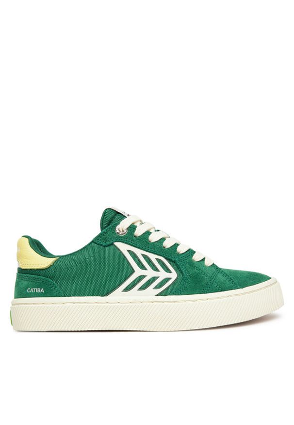 CARIUMA Sneakersy Catiba 482809E31W080 Zielony. Kolor: zielony. Materiał: zamsz, skóra
