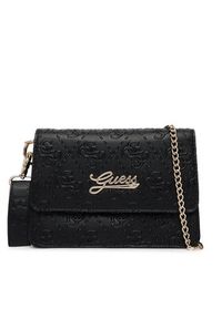 Guess Torebka J6RZ15 WGT10 Czarny. Kolor: czarny. Materiał: skórzane #5