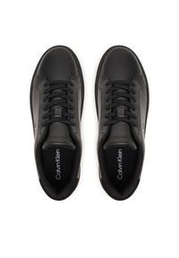 Calvin Klein Sneakersy Classic Cupsole Laceup Lth YM0YM01435 Czarny. Kolor: czarny. Materiał: skóra #6