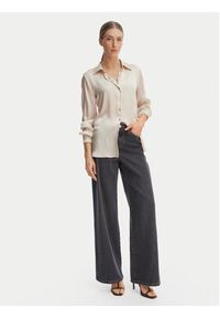 Marella Jeansy Drago 2615181121 Czarny Wide Leg. Kolor: czarny #2