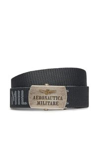 Aeronautica Militare Pasek Męski 232CI292CT3108 Szary. Kolor: szary. Materiał: materiał #1