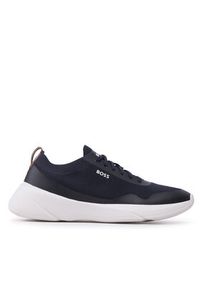 BOSS - Boss Sneakersy Dean 50480810 10245680 01 Granatowy. Kolor: niebieski. Materiał: materiał