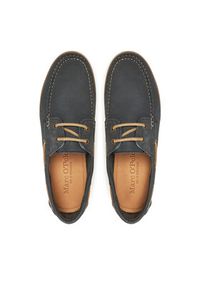 Marc O'Polo Półbuty RR1M3033 Granatowy. Kolor: niebieski. Materiał: skóra #5