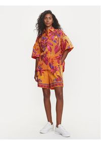 Adidas - adidas Koszula FARM Premium JD6281 Pomarańczowy Loose Fit. Kolor: pomarańczowy. Materiał: syntetyk #5