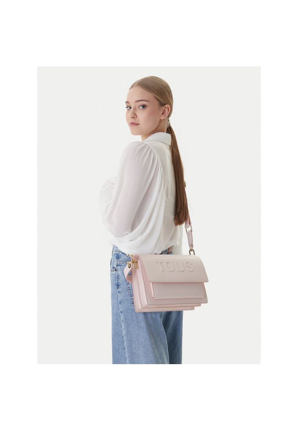 Tous - Torebka TOUS. Kolor: różowy