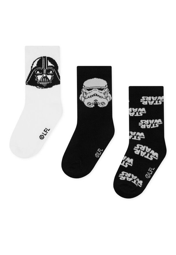 Skarpety Star Wars. Kolor: czarny. Wzór: motyw z bajki