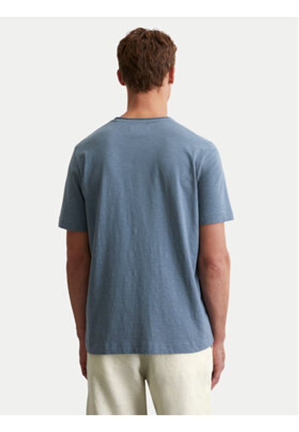 Marc O'Polo T-Shirt 536 2176 51270 Niebieski Regular Fit. Typ kołnierza: polo. Kolor: niebieski. Materiał: bawełna