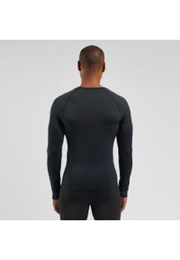 Bluza termoaktywna męska Odlo Performance Light Eco BL Top Crew Neck LS. Kolor: czarny, szary, wielokolorowy. Sezon: zima. Sport: narciarstwo #2