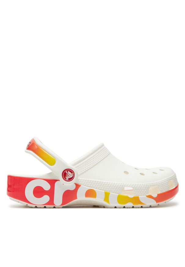 Crocs Klapki Classic Reflector Clog 210732 Biały. Kolor: biały