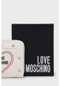 Love Moschino portfel damski kolor biały. Kolor: biały #3