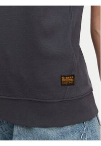 G-Star RAW - G-Star Raw T-Shirt Raglan D24512-D976 Granatowy Regular Fit. Kolor: niebieski. Materiał: bawełna. Długość rękawa: raglanowy rękaw #3