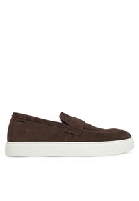 Calvin Klein Półbuty Moccasin Sue Unlined HM0HM01819 Brązowy. Kolor: brązowy. Materiał: skóra, zamsz #1